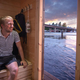 Illustration for article titled A day on the lake–in a floating sauna